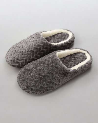 Chaussons pour Homme |  Classique Gris / 38-39