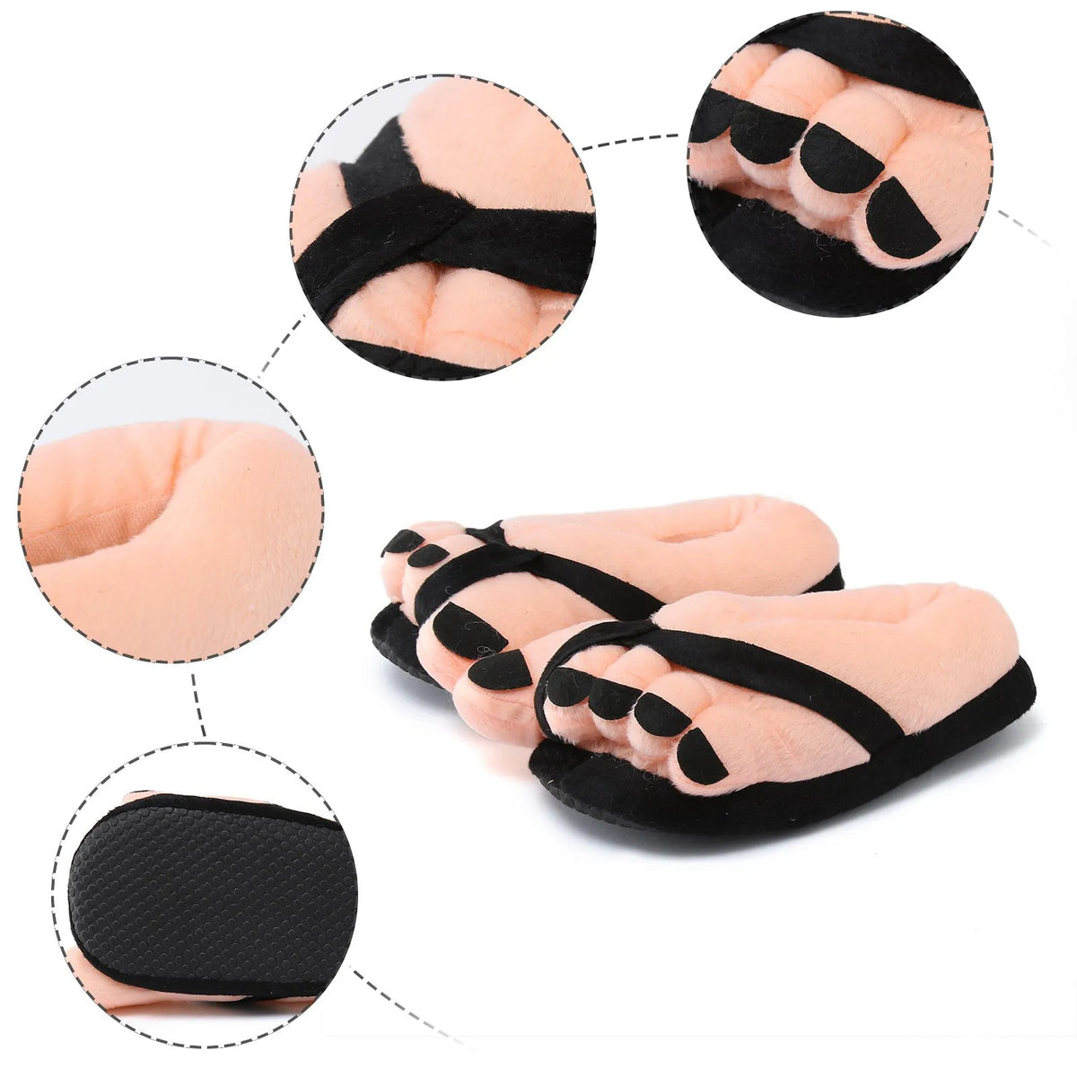 Chaussons rigolo <br> Pieds