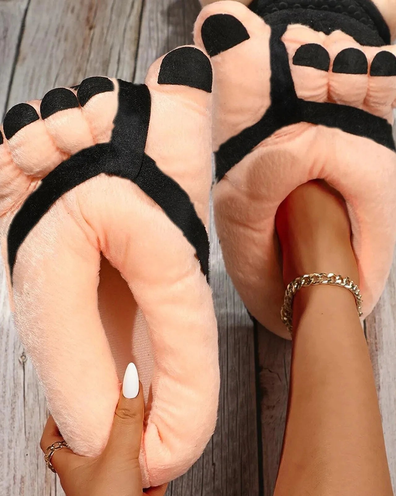 Chaussons Pantoufles Tongs Chausson Eponge Femme Chaussons Rigolo