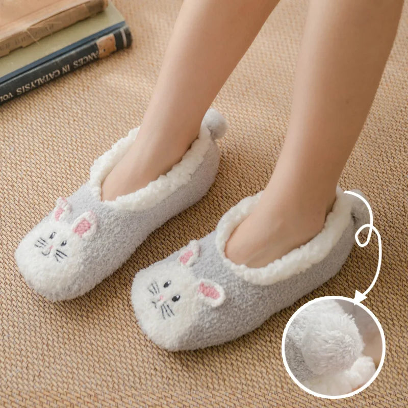 Chaussons <br> Animaux Fantaisie