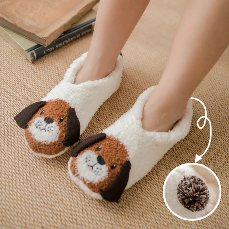 Chaussons <br> Animaux Fantaisie