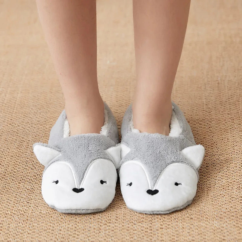 Chaussons <br> Animaux Fantaisie