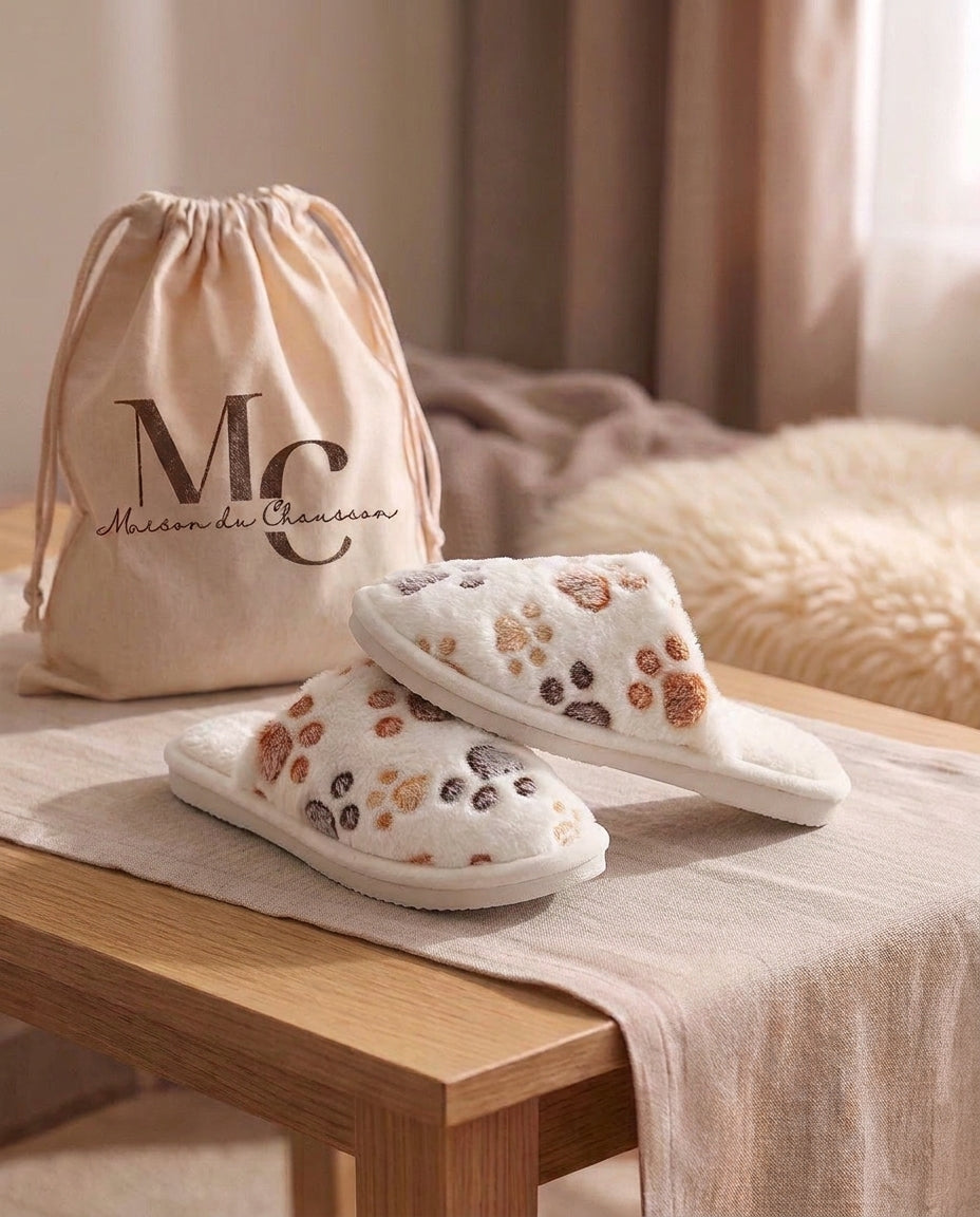 Chaussons <br> Trace de patte