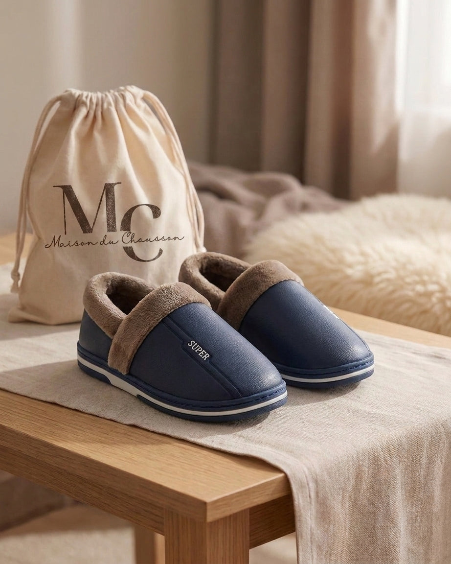 Chaussons Homme <br> Cocooning Velours