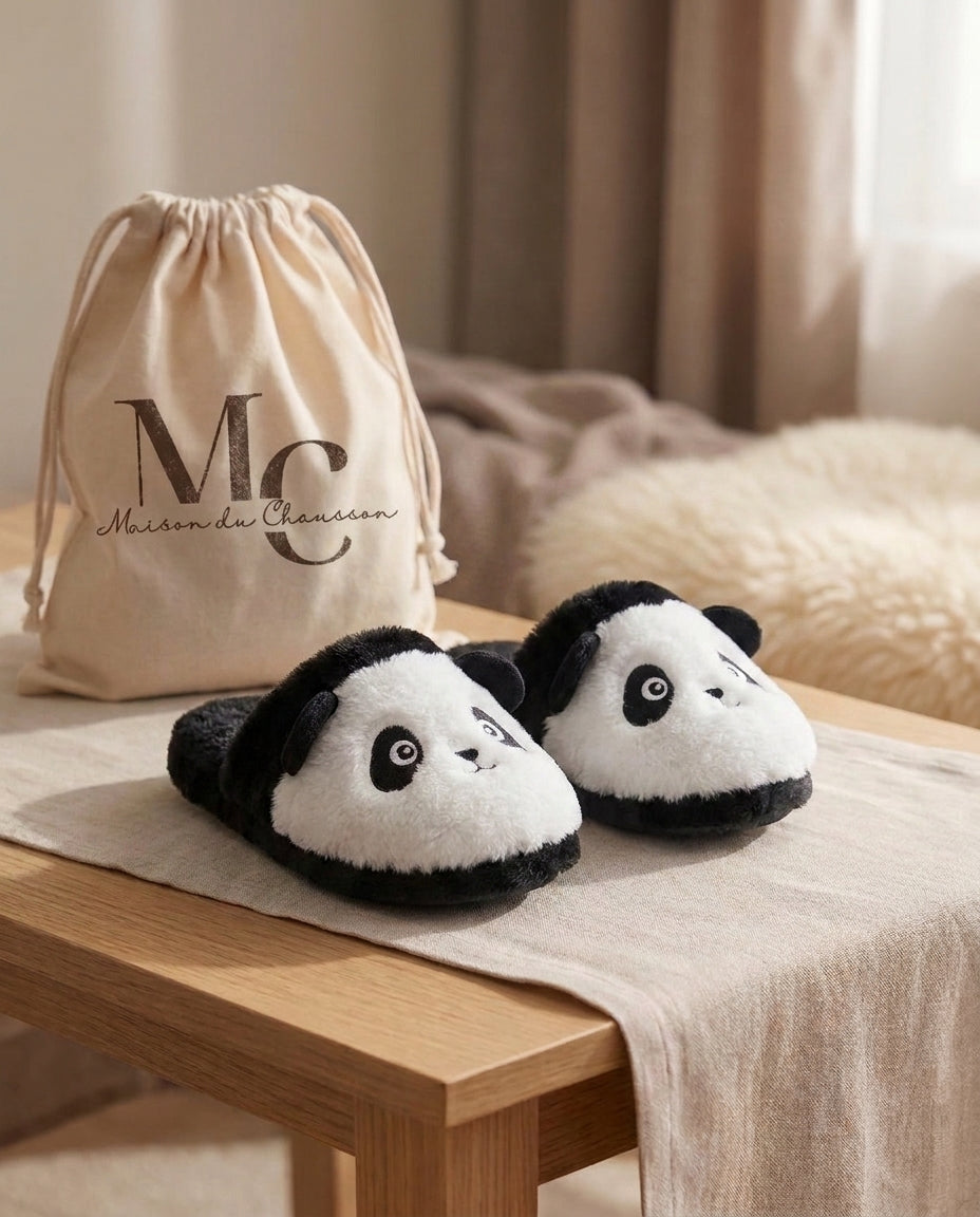 Chaussons Animaux <br> Panda