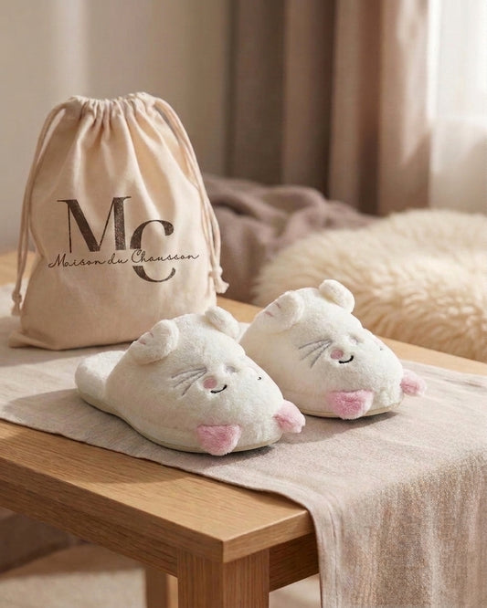 Chaussons <br> Chaton Mignon