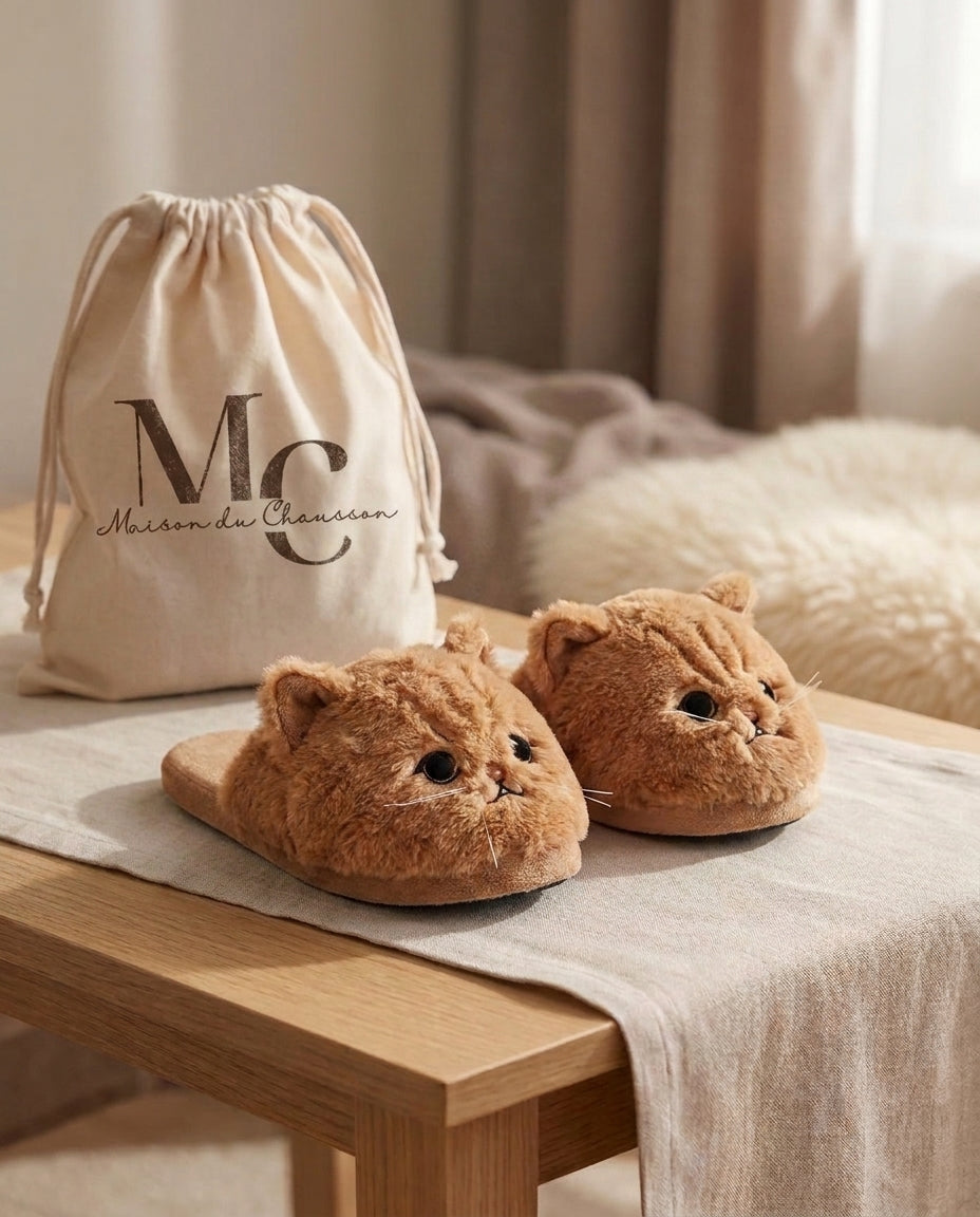 Chaussons <br> Tête de Chat