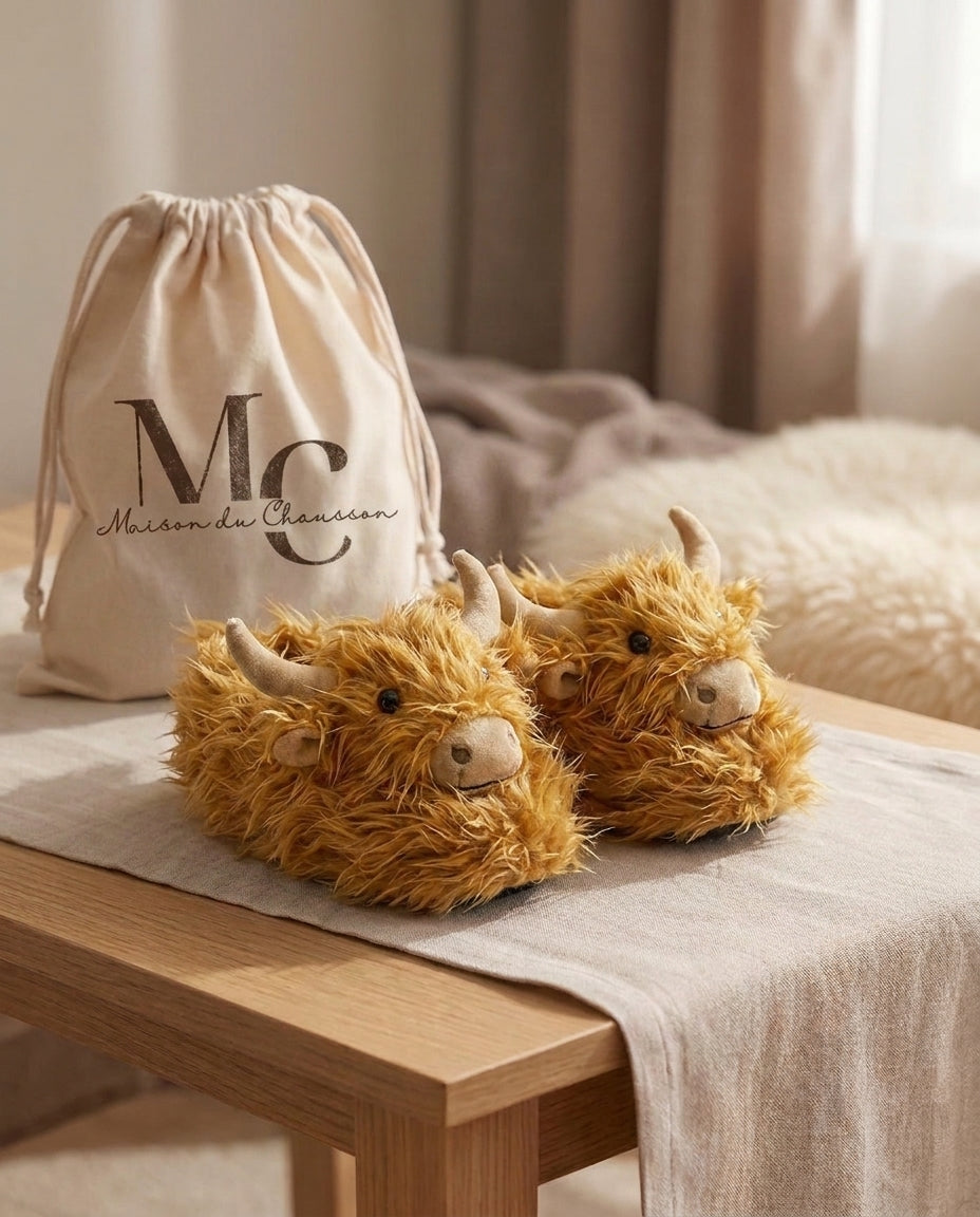 Chaussons <br> Vache Écossaise