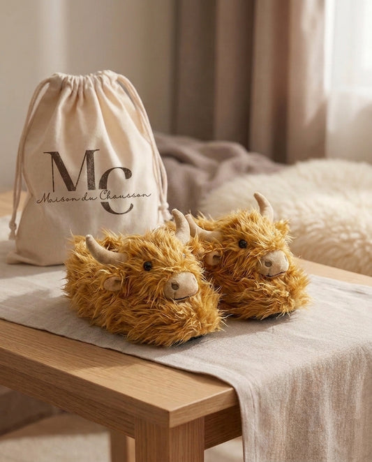 Chaussons <br> Vache Écossaise