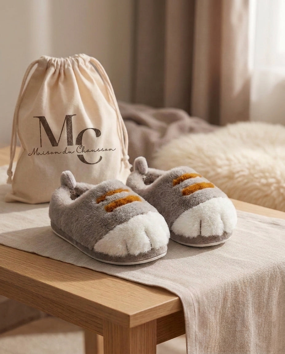 Chaussons Femme <br> Griffes de chat