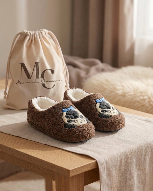 Chaussons <br> Motif Carlin