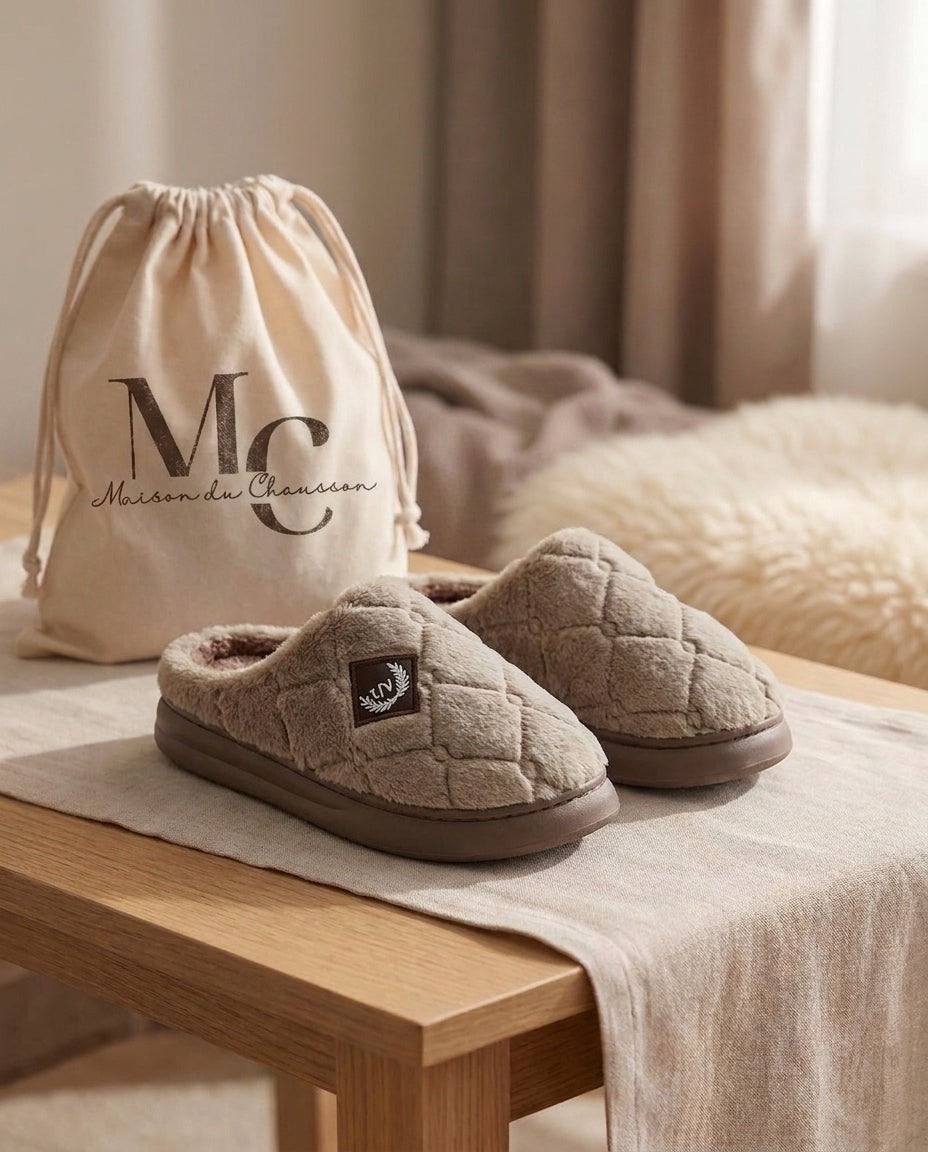 Chaussons Homme <br> Nuage d'hiver