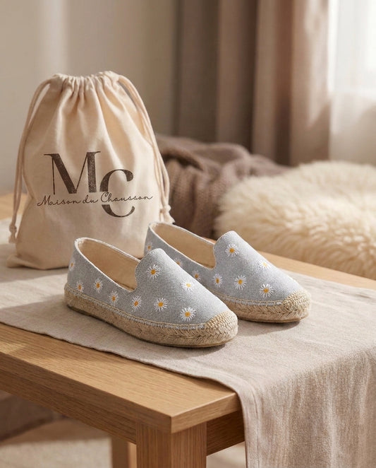 Chaussons  Chaussures Femme <br> Espadrilles Pâquerettes