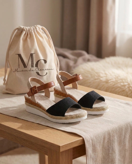 Sandales Femme <br> Petite Plateforme