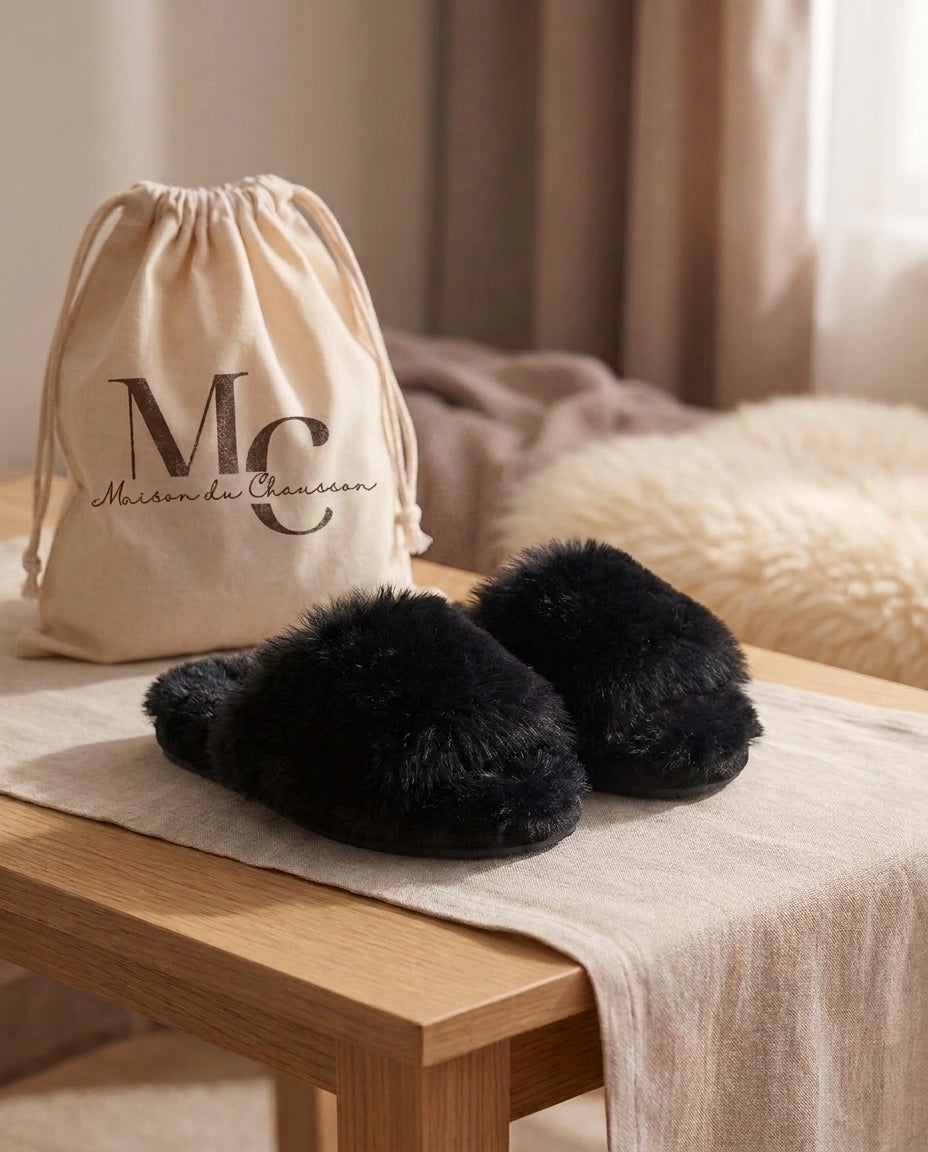 Chaussons Femme <br> Hiver Douillet Antidérapant