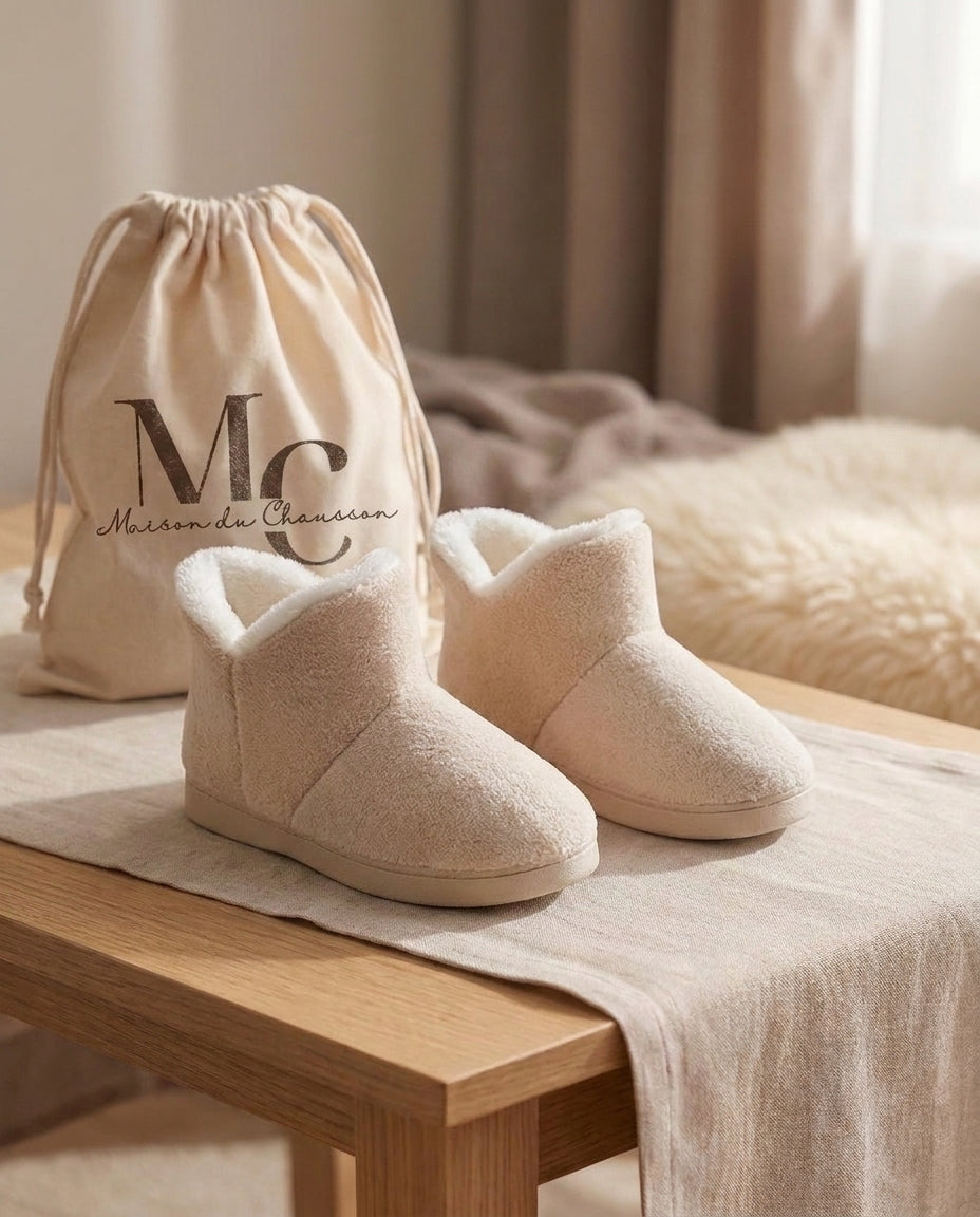 Chaussons Femme <br> Bottes fourées