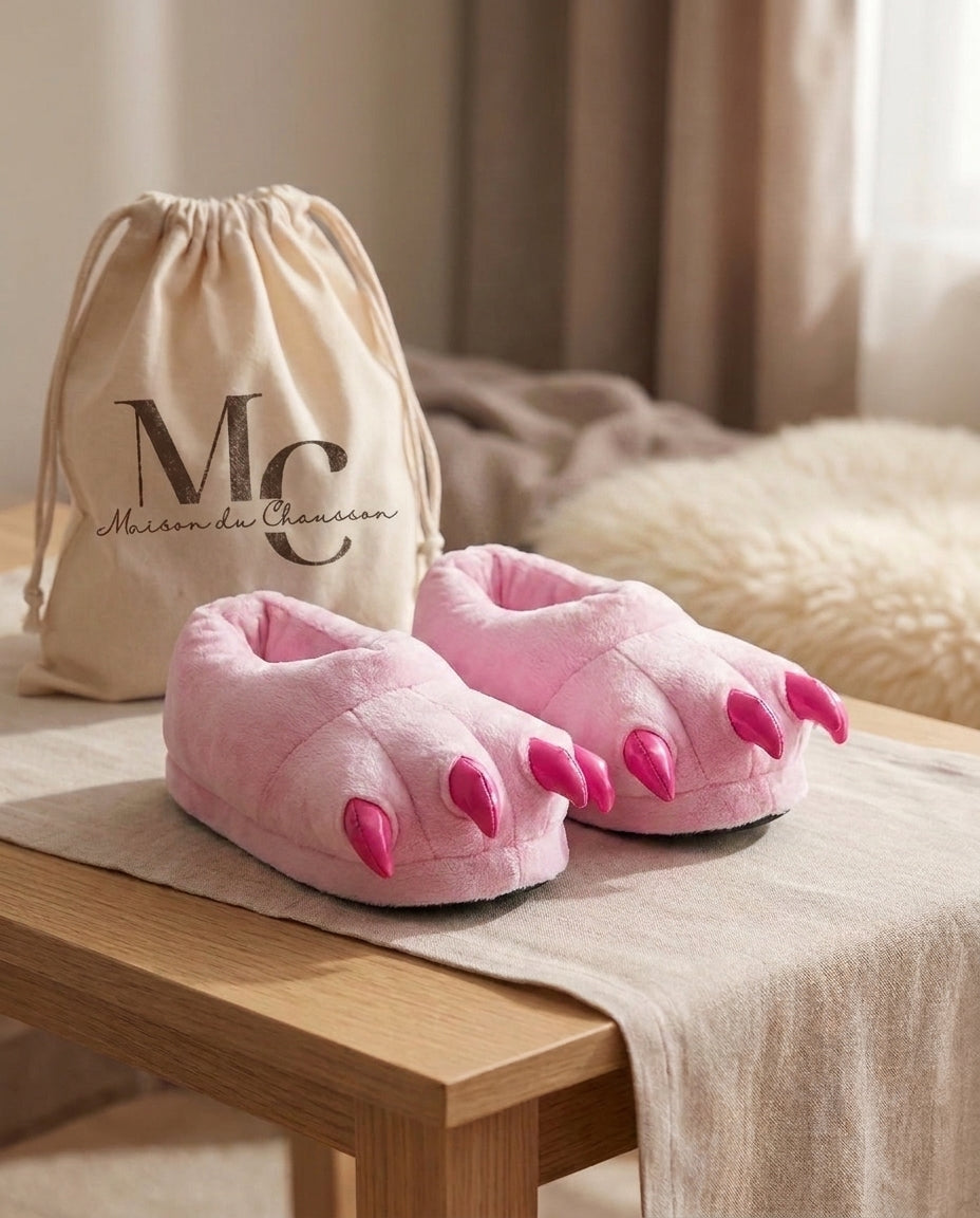 Chaussons Rigolos <br> Pieds Animaux