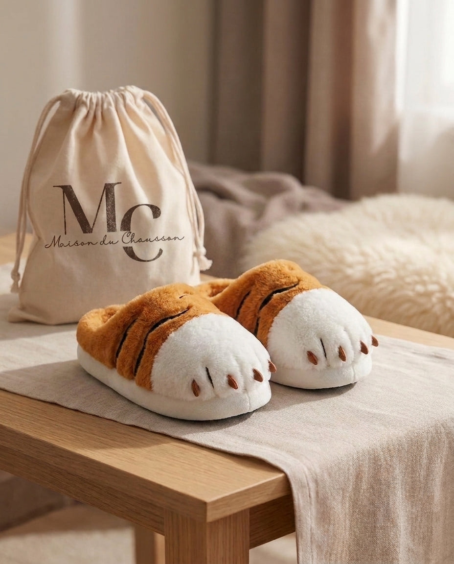 Chaussons Animaux <br> Tigre