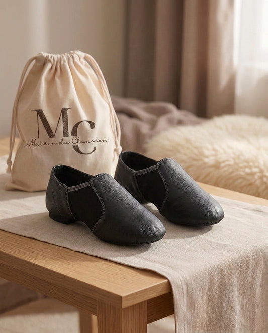 Chaussons Cuir <br> Gym & Danse
