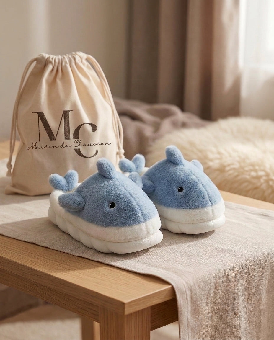 Chaussons Animaux <br> Requin
