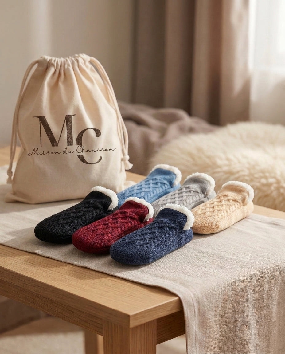 Chaussons Chaussette <br> Anti Froid