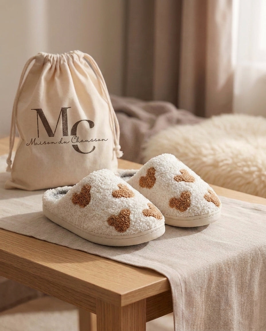 Chaussons pour Femme <br> Ourson Miniature