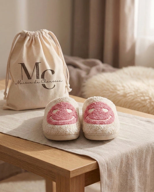 Chaussons pour Femme <br> Smiley