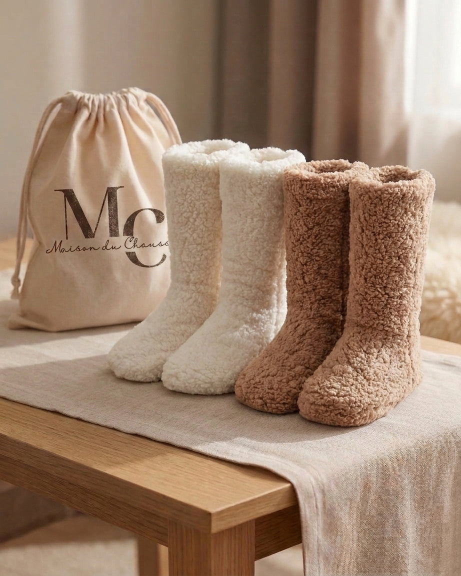 Chaussons Chaussette Femme <br> Toute douce
