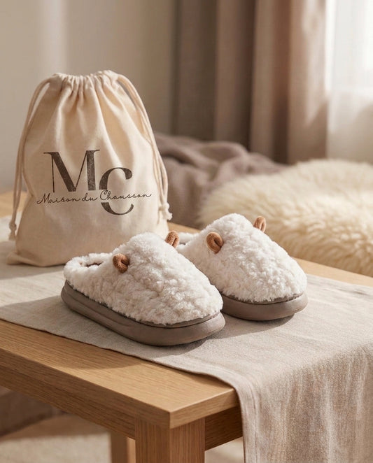 Chaussons Femme – Mouton Douceur