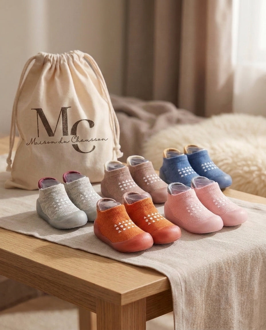 Chaussons Bébé – Coton respirants