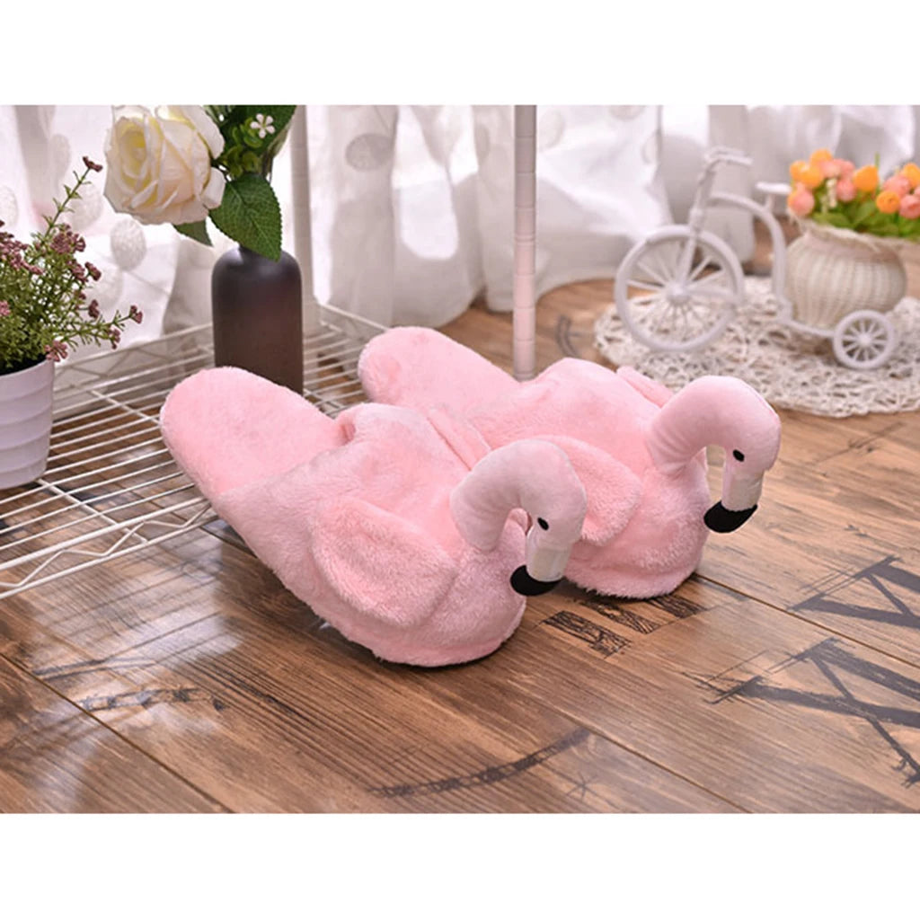 Chaussons <br> Flamant rose