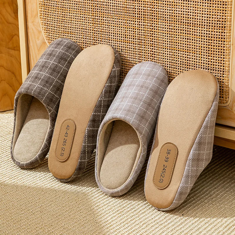Chaussons – Motif Carreaux