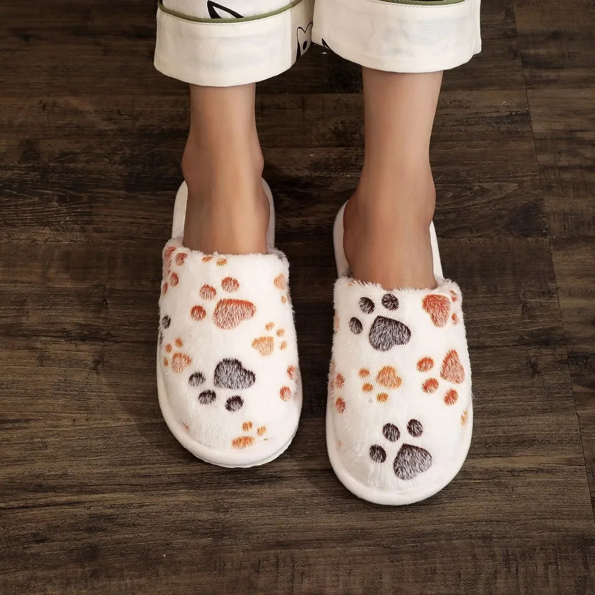 Chaussons <br> Trace de patte