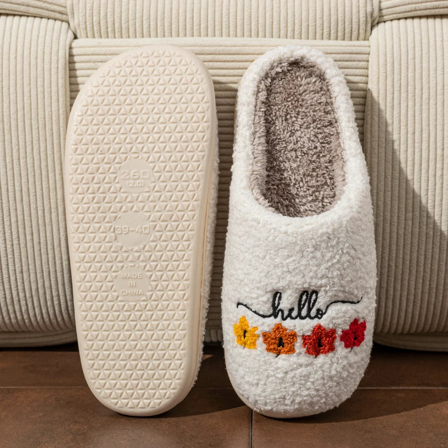 Chaussons <br> Automne