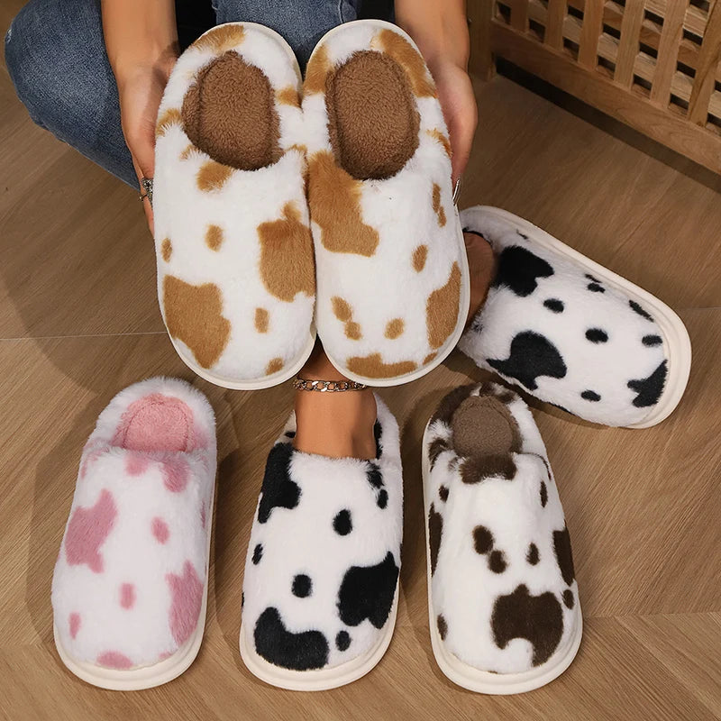Chaussons Animaux <br> Vache