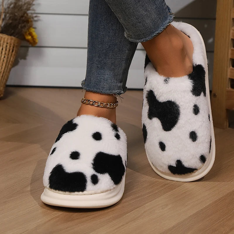 Chaussons Animaux <br> Vache