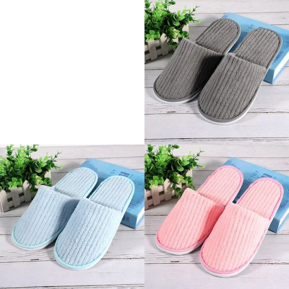 Chaussons <br> 3 paires Hôtel