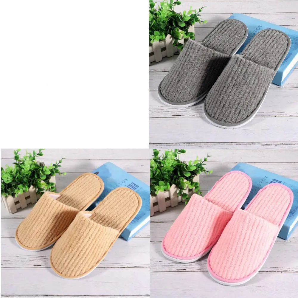 Chaussons <br> 3 paires Hôtel