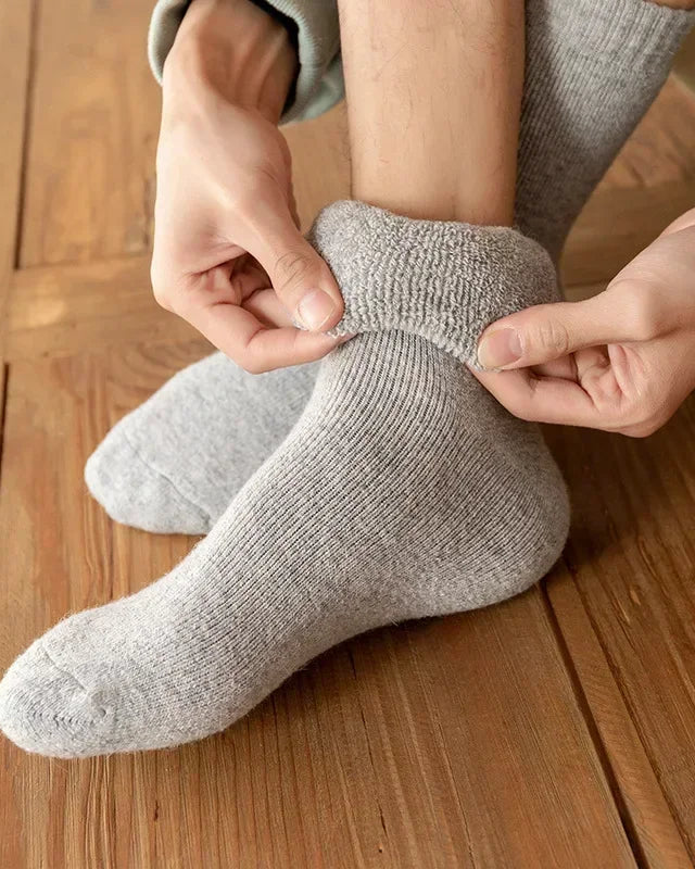 Chaussettes <br> 3 paires laine Mérinos