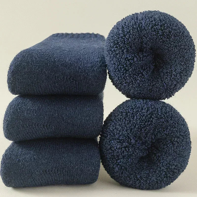 Chaussettes <br> 3 paires laine Mérinos