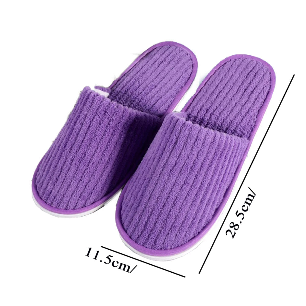 Chaussons <br> 3 paires Hôtel