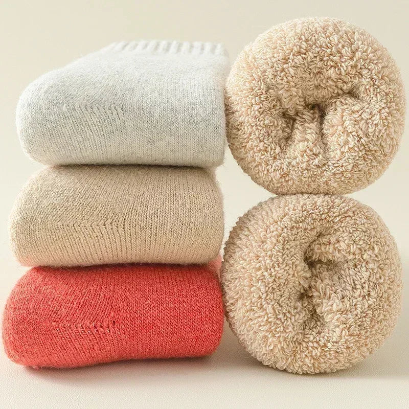Chaussettes <br> 3 paires laine Mérinos