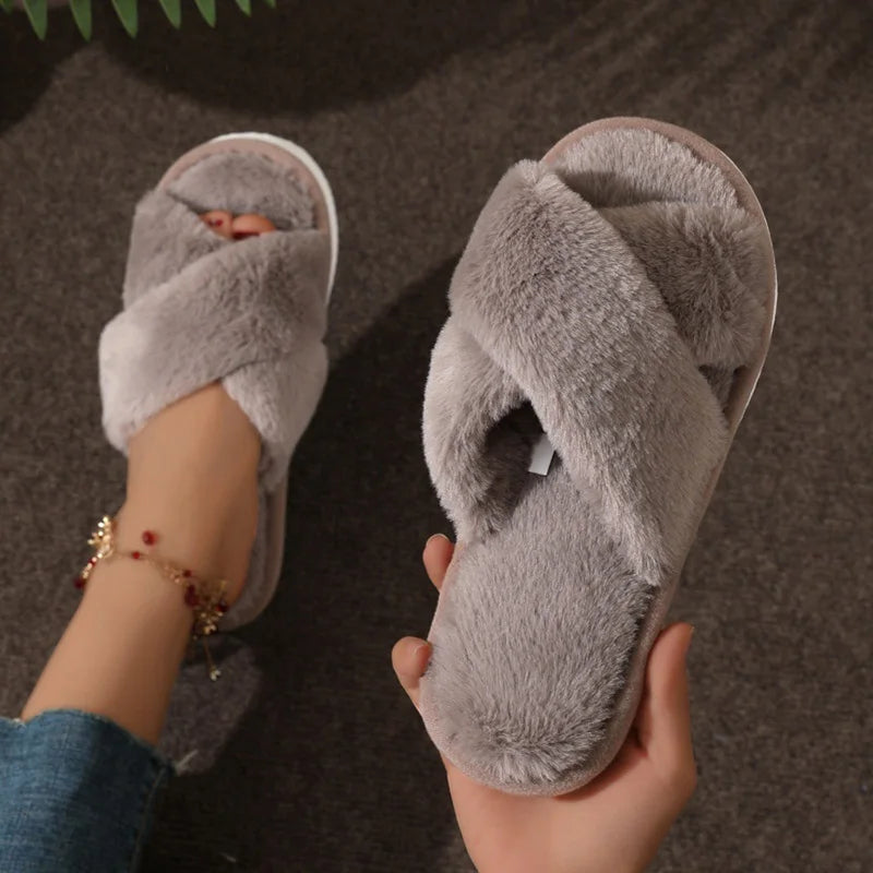 Chaussons Sandales <br>  imprimé Léopard