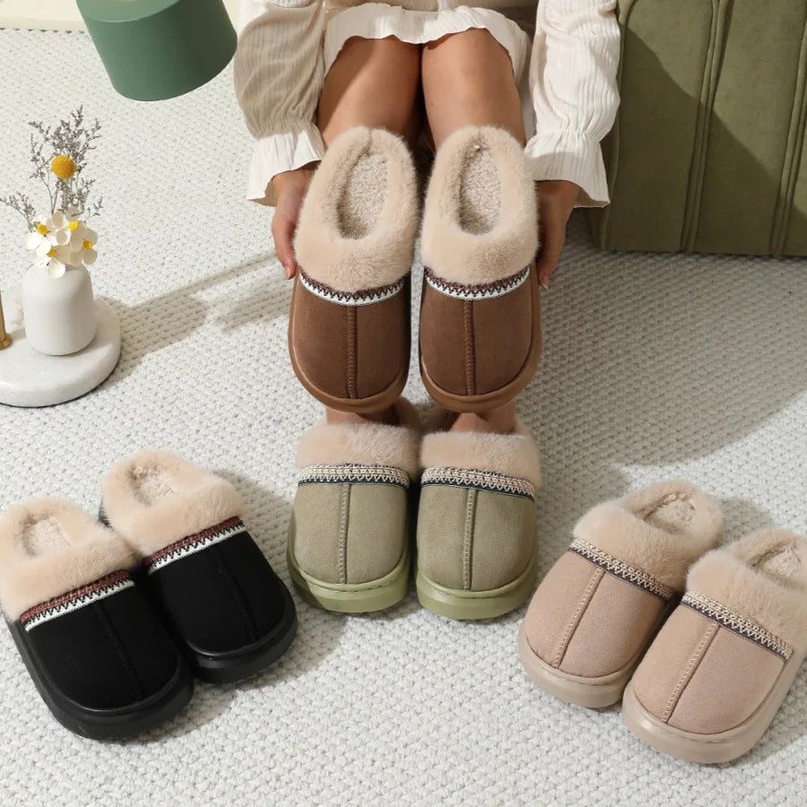 Chaussons <br> Doublés peluche