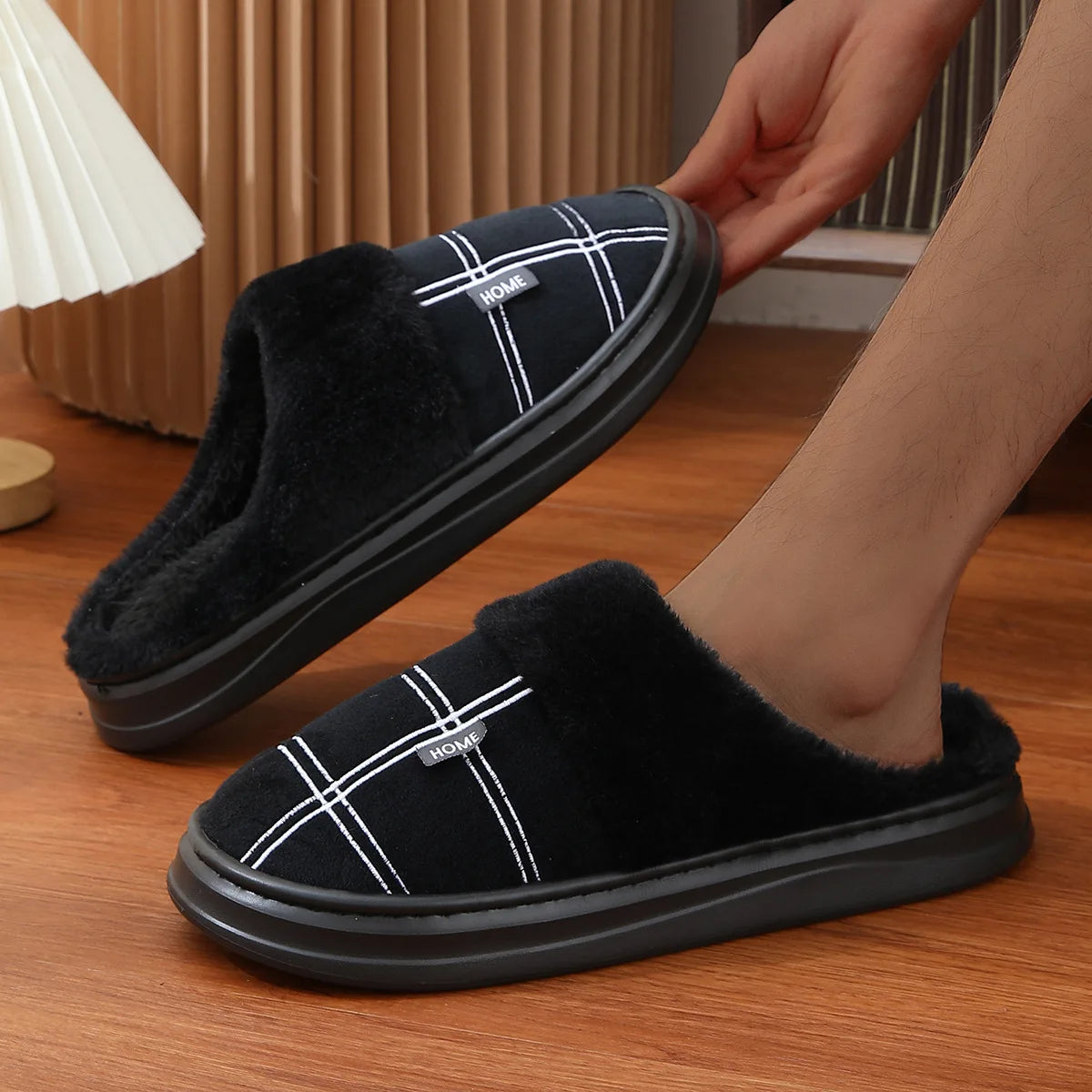 Chaussons Homme – Vichy