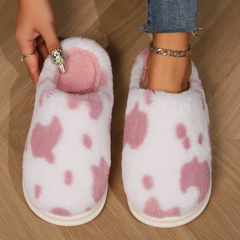 Chaussons Animaux <br> Vache