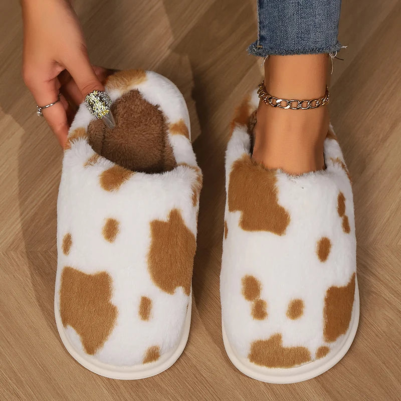 Chaussons Animaux <br> Vache