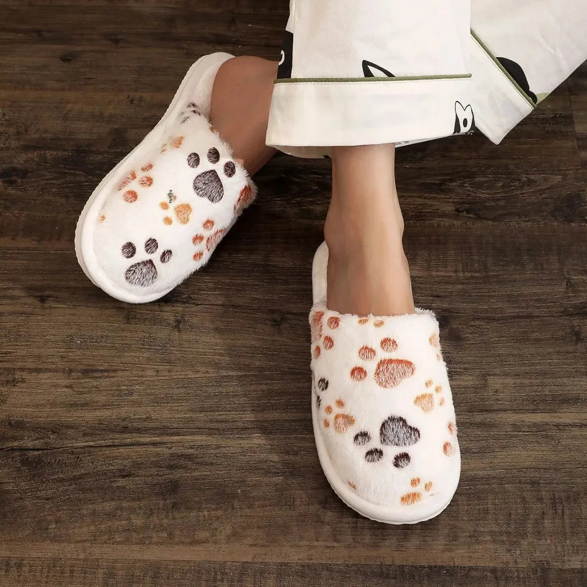 Chaussons <br> Trace de patte