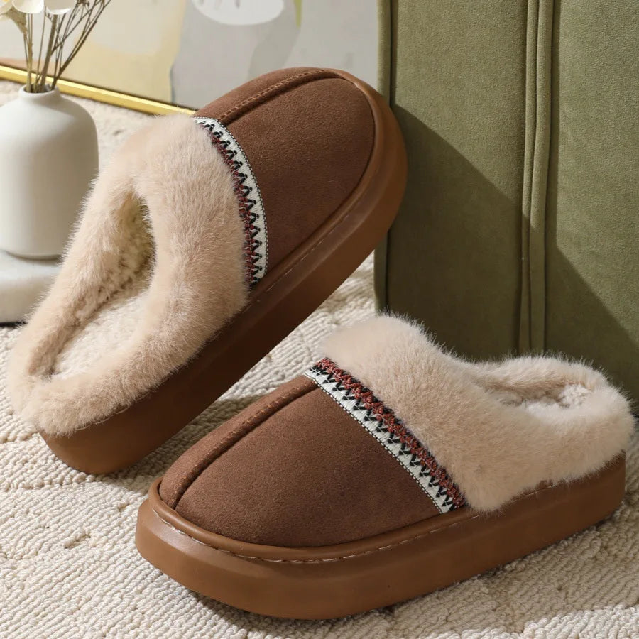 Chaussons <br> Doublés peluche