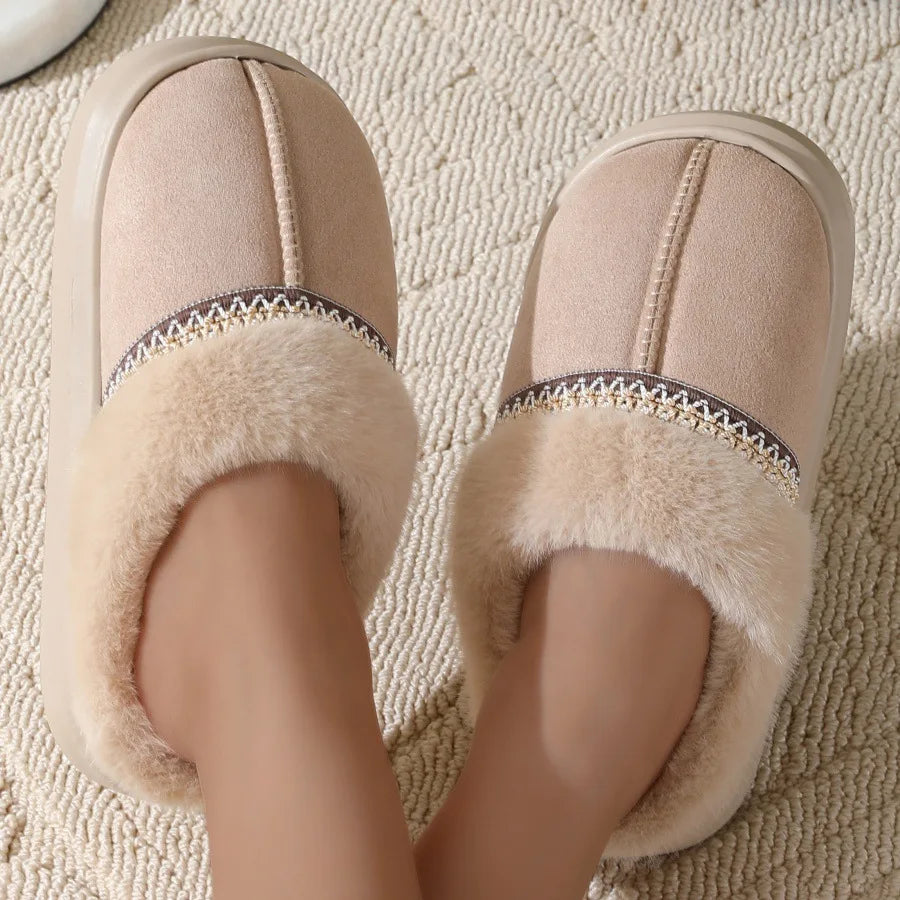 Chaussons <br> Doublés peluche